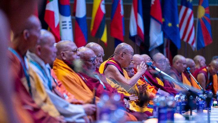 Dalai Lama calls for 'Compassion' at the inguration of Internation Sangh Forum, 2023